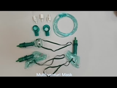 Medical Venturi Oxygen Delivery Devices PVC XL Mask Transparent