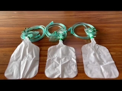Medical PVC Non Rebreathing Mask With Oxygen Reservoir Bag
