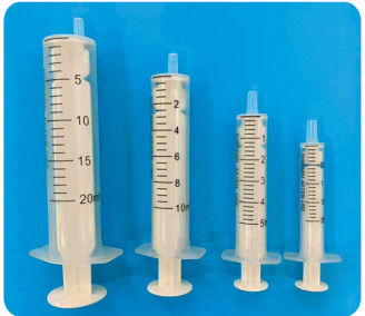 Non Pyrogenic Disposable Syringe 2 Parts Luer Slip 10 Ml 20 Ml Without Needle medicine syringe