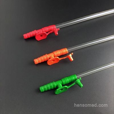 Cap Cone Connector Type PVC Sputum Suction Catheter Tube Fr6-22 Disposable