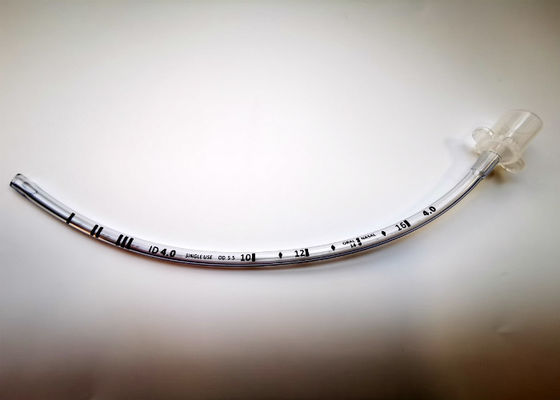 PVC 4,0 mm Νιασικός ενδοτραχείος σωλήνας Προσχηματισμένος ενδοτραχείος σωλήνας Rae