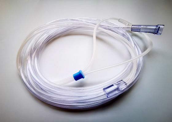 2.1m PVC χαμηλής ροής ρινική κανύλα σωλήνα ευθεία οξυγόνο