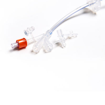 Μιάς χρήσεως εξάρτηση σωλήνων Gastrostomy σιλικόνης ιατρικού βαθμού Fr12-Fr24 ομαλή μαλακή για το νοσοκομείο
