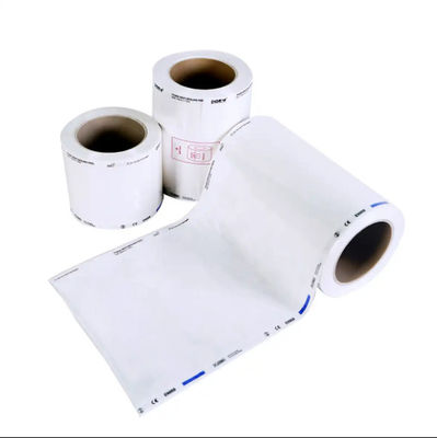 200mm*100mm Tyvek 2FS/1059B/1073B ιατρικές αποστειρωμένες τσάντες Tyvek με κυλίνδρους για αποστείρωση πλάσματος