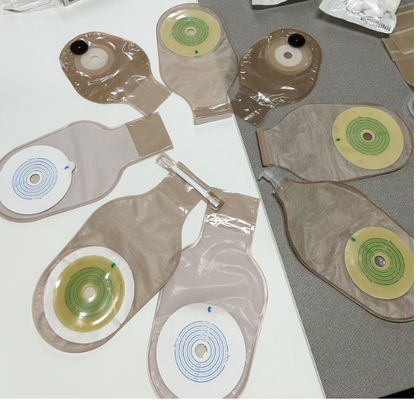 1 τεμάχιο Τύπος Κολοστομίας Επαναχρησιμοποιήσιμη σακούλα για κολοστομία 60 mm Διαφορετικά κλειδαριά Σώμα σακούλα